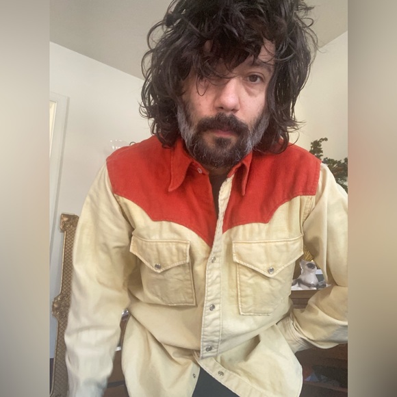 1970’s Vintage Woolrich 100% Cotton Pearl Snap Western Shirt Size Men’s Large 16 - Picture 8 of 9